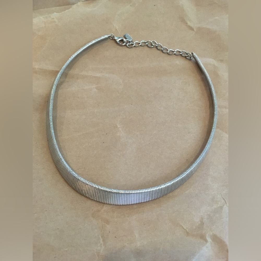 1928 Vintage Torque Necklace [Silver]